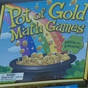 Scholastic Pot of Gold Math Games - Colorful Rainbow Educational Game